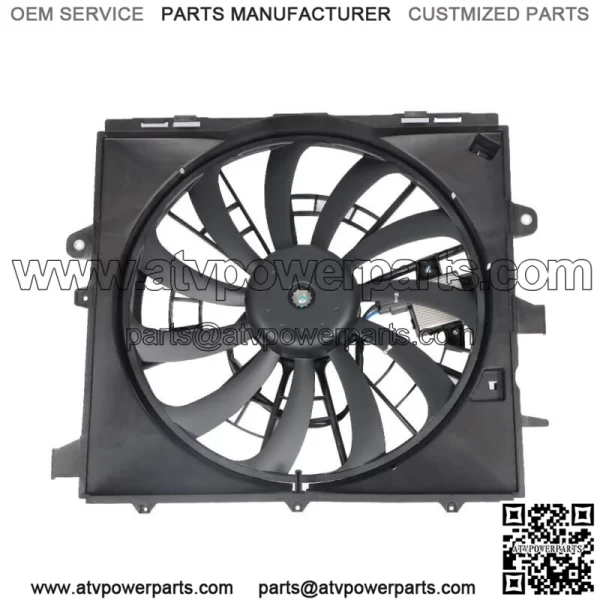 Radiator Cooling Fan Assembly For 2013-2015 Cadillac ATS 2014-2015 CTS 84001484
