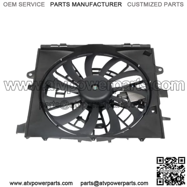 Radiator Cooling Fan Assembly For 2013-2015 Cadillac ATS 2014-2015 CTS 84001484 - Image 2