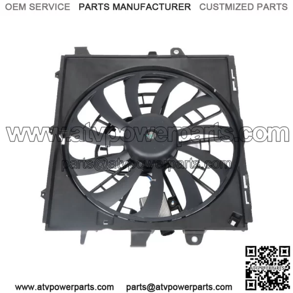 Radiator Cooling Fan Assembly For 2013-2015 Cadillac ATS 2014-2015 CTS 84001484 - Image 3