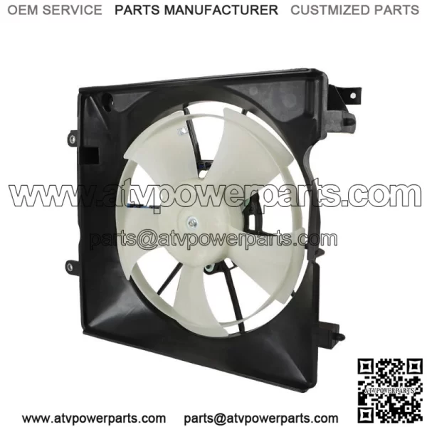 Left Side Radiator Cooling Fan For 2013-2014 Honda Civic Acura ILX HO3115158 - Image 2