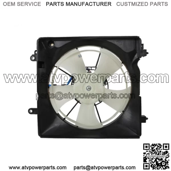 Left Side Radiator Cooling Fan For 2013-2014 Honda Civic Acura ILX HO3115158 - Image 3