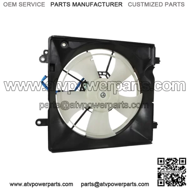 Left Side Radiator Cooling Fan For 2013-2014 Honda Civic Acura ILX HO3115158 - Image 4