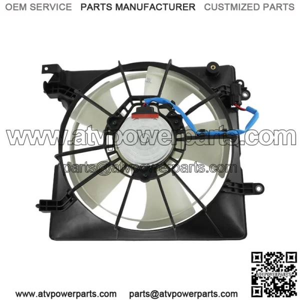 Left Side Radiator Cooling Fan For 2013-2014 Honda Civic Acura ILX HO3115158 - Image 5