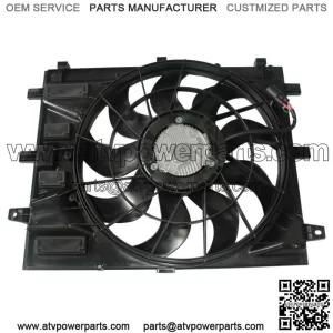 For 2018-2019 Chevrolet Equinox 17-18 GMC Terrain Radiator Cooling Fan Assembly
