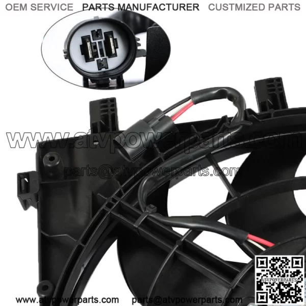 For 2018-2019 Chevrolet Equinox 17-18 GMC Terrain Radiator Cooling Fan Assembly - Image 2
