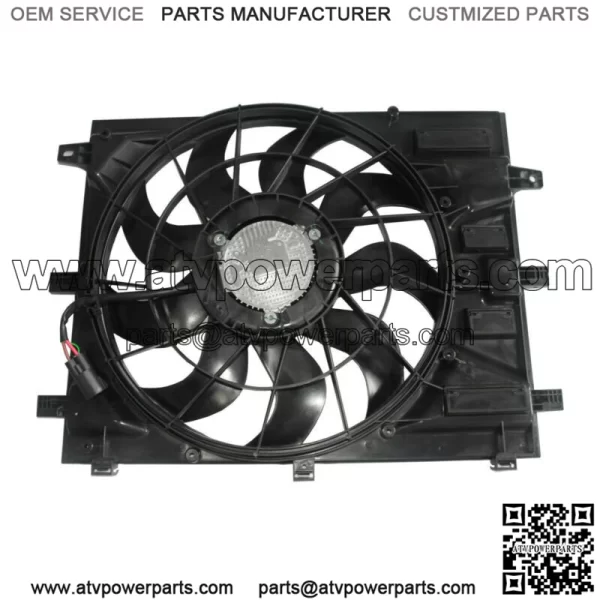 For 2018-2019 Chevrolet Equinox 17-18 GMC Terrain Radiator Cooling Fan Assembly - Image 4