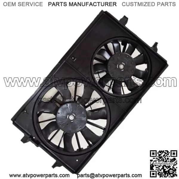 Radiator Cooling Fan Assembly For 2005-2010 Pontiac G6 2004-12 Chevrolet Malibu - Image 2