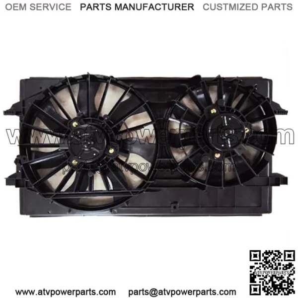 Radiator Cooling Fan Assembly For 2005-2010 Pontiac G6 2004-12 Chevrolet Malibu - Image 4