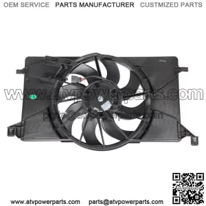 Radiator AC Condenser Cooling Fan FO3115189 For 2012-2017 Ford Focus 2.0L l4