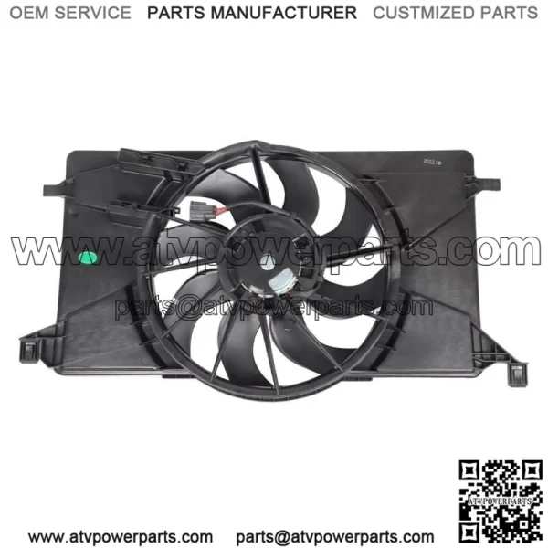 Radiator AC Condenser Cooling Fan FO3115189 For 2012-2017 Ford Focus 2.0L l4