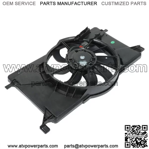 Radiator AC Condenser Cooling Fan FO3115189 For 2012-2017 Ford Focus 2.0L l4 - Image 4
