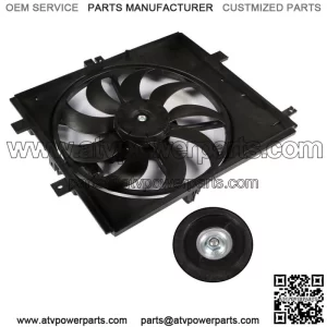 Radiator Cooling Fan Assembly For 2012-2018 Nissan Versa Sedan & Note 214819KK0A