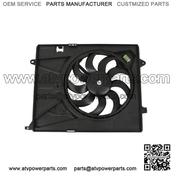 Engine Radiator Cooling Fan For 2013-19 2020 Chevrolet Trax 1.4L 4 Cyl 95392642 - Image 5