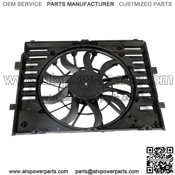 Fit For  2011-2018 Porsche Cayenne Radiator Cooling Fan Assembly 95810606120 - Image 2