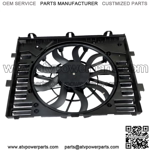 Fit For  2011-2018 Porsche Cayenne Radiator Cooling Fan Assembly 95810606120 - Image 3