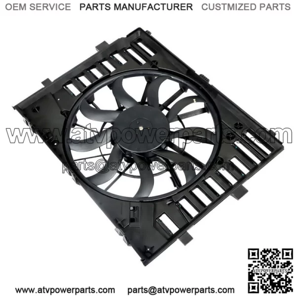 Fit For  2011-2018 Porsche Cayenne Radiator Cooling Fan Assembly 95810606120 - Image 4