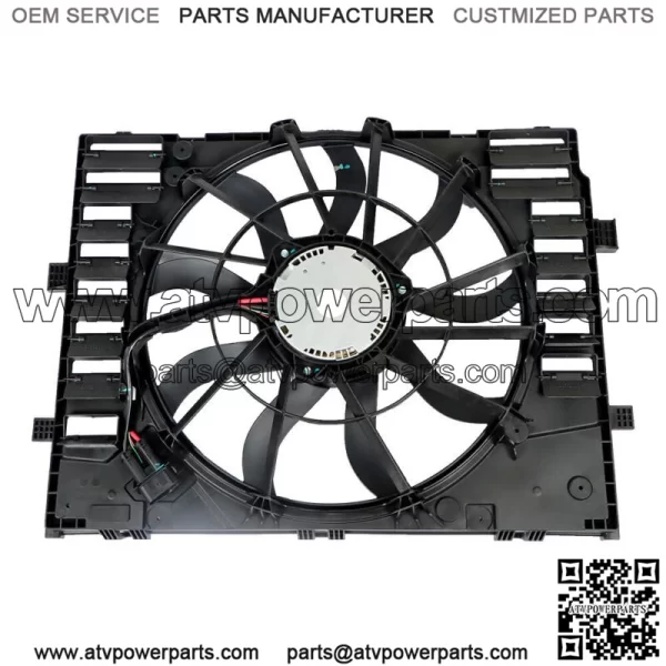 Fit For  2011-2018 Porsche Cayenne Radiator Cooling Fan Assembly 95810606120 - Image 5