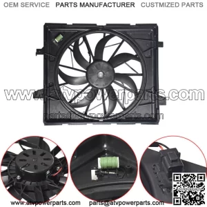 Radiator Cooling Fan For 2014-2018 2019 2020 Jeep Grand Cherokee Dodge Durango