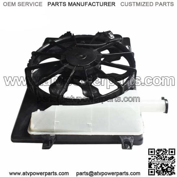 Radiator AC Condenser Cooling Fan Assembly For 2017-2018 Elantra 2.0L HY3115156 - Image 2