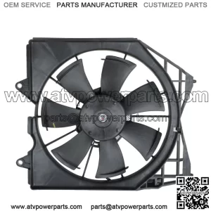 Radiator Cooling Fan Assembly Left For 2018 2019 2020 2021 Honda Accord 1.5 2.0