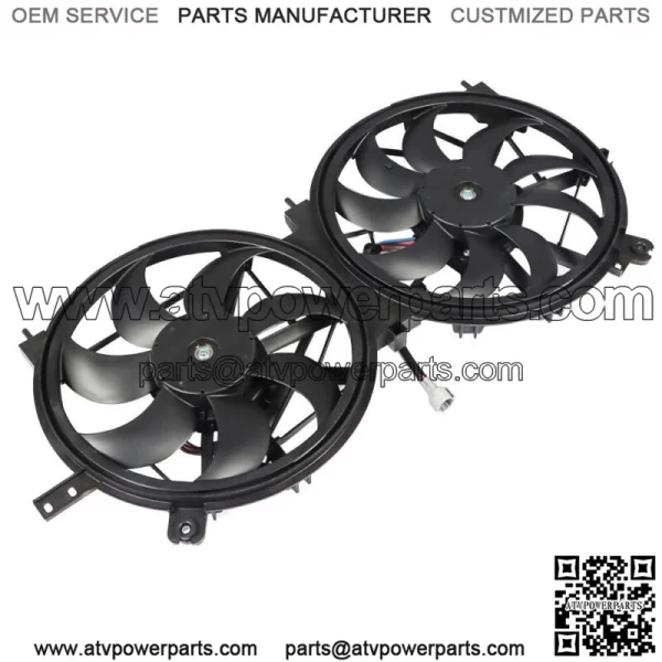 214816CB0A Radiator Cooling Fan Assembly For 2019-2021 2022 Nissan Altima 2.5L - Image 2