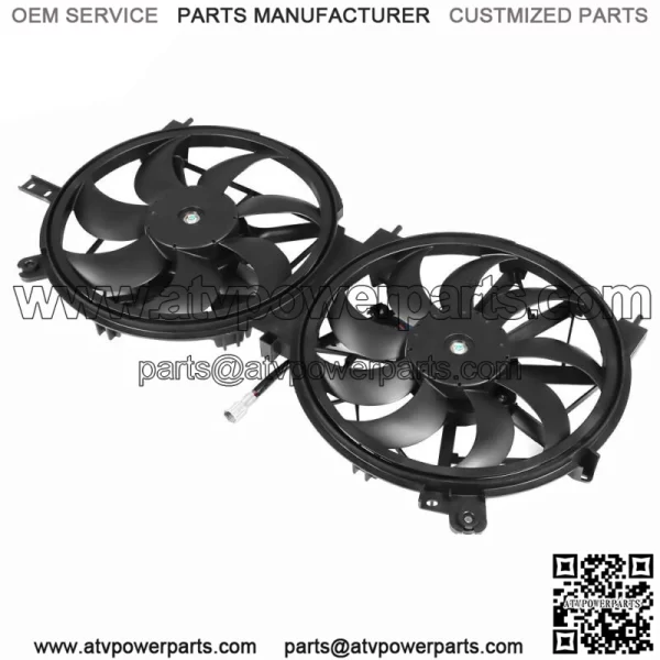 214816CB0A Radiator Cooling Fan Assembly For 2019-2021 2022 Nissan Altima 2.5L - Image 4