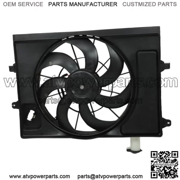 Radiator Cooling Fan Assembly For 2018-2021 Hyundai Kona 25380J9200 Single Fan - Image 5