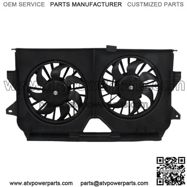 CH3115145 Radiator Cooling Dual Fan For 2005-2007 Dodge Caravan Grand Caravan - Image 2