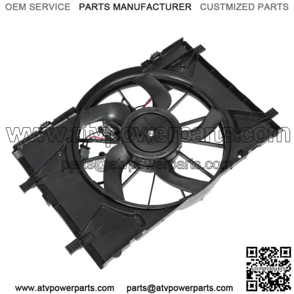 Radiator Cooling Fan Assembly FO3115183 For 2010-2012 Ford Fusion 2.5L 3.0L - Image 4