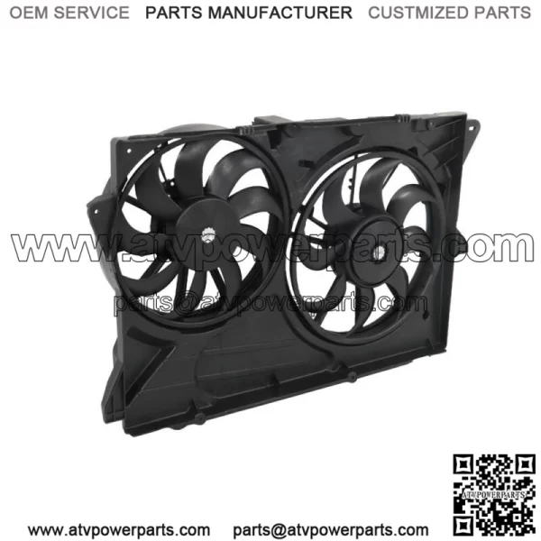 Engine Radiator Cooling Fan Assembly for 2013-19 Ford Explorer Flex Lincoln MKT - Image 4