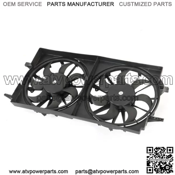 Radiator Cooling Fan For 99-05 Pontiac Grand Am 97-03 Chevy Malibu 99-04 Alero - Image 2