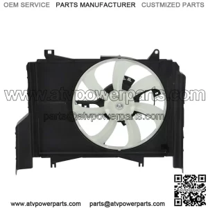 For Mitsubishi Mirage 2014-2020 21 2022 Radiator Cooling Fan Assembly Single Fan