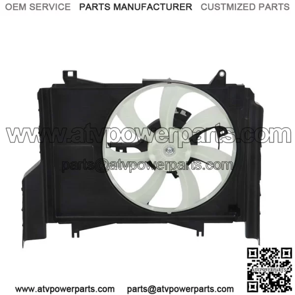 For Mitsubishi Mirage 2014-2020 21 2022 Radiator Cooling Fan Assembly Single Fan