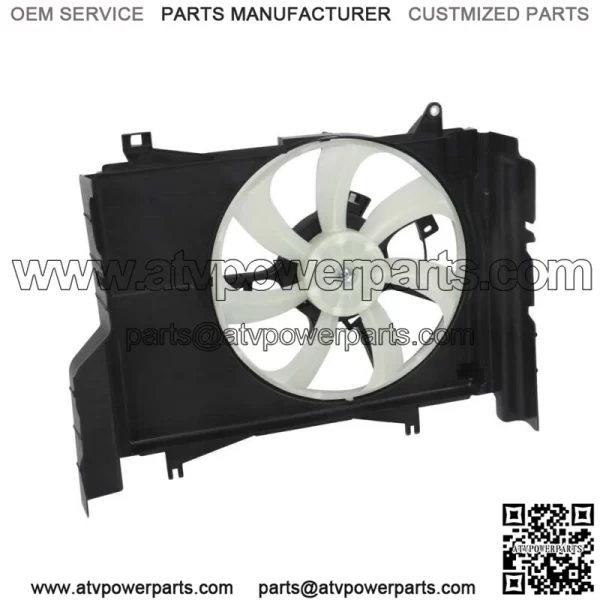 For Mitsubishi Mirage 2014-2020 21 2022 Radiator Cooling Fan Assembly Single Fan - Image 2