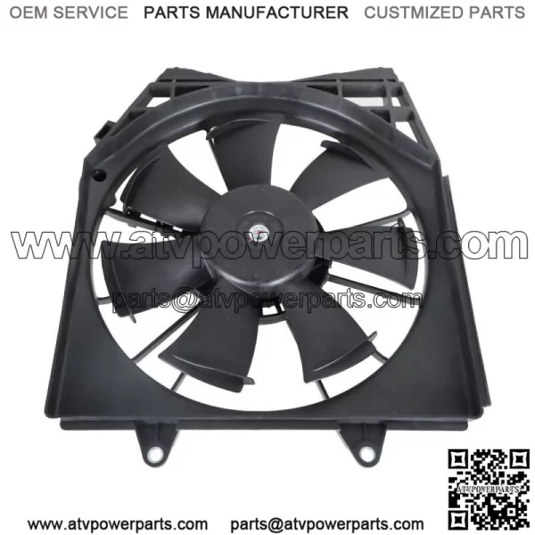 Right Engine Condenser Cooling Fan w/ Shroud Assembly For 2018-2022 Honda Accord