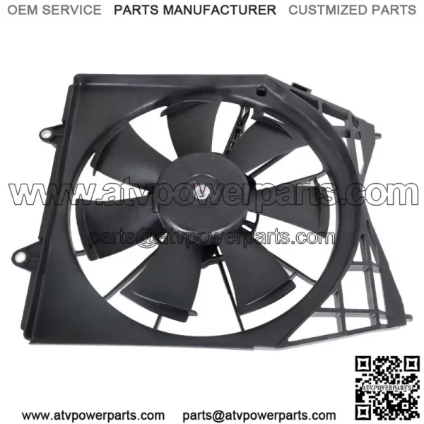 Right Engine Condenser Cooling Fan w/ Shroud Assembly For 2018-2022 Honda Accord - Image 2