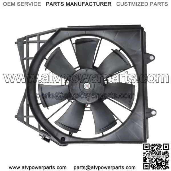 Right Engine Condenser Cooling Fan w/ Shroud Assembly For 2018-2022 Honda Accord - Image 5