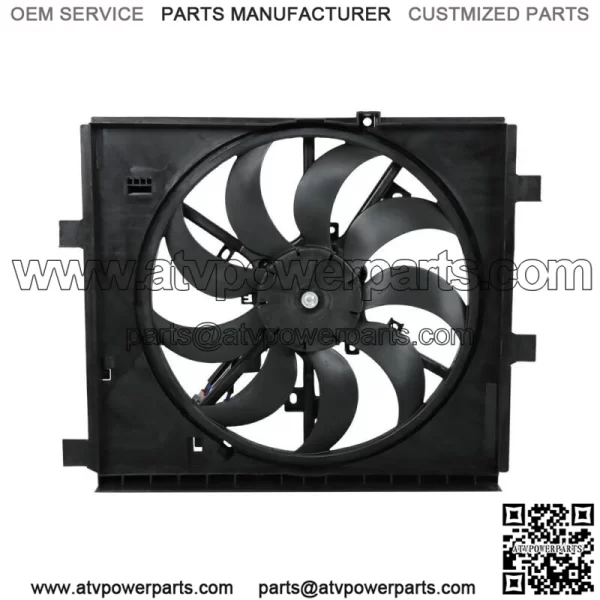 Engine Cooling Fan Assembly 620452 For 2011 2012-2016 2017 Nissan Juke NI3115147 - Image 4