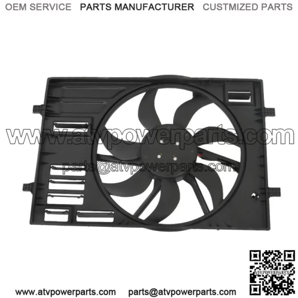 Radiator Cooling Fan Assembly 5Q0121203CL For VW Volkswagen Golf GTI Audi A3 - Image 3