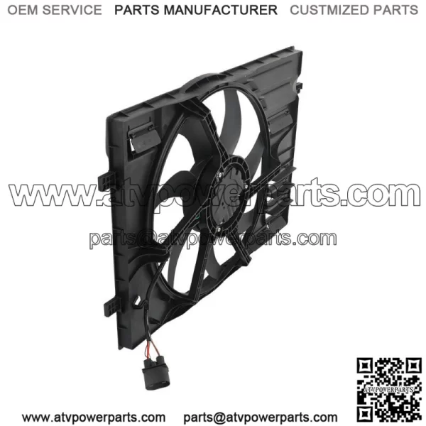 Radiator Cooling Fan Assembly 5Q0121203CL For VW Volkswagen Golf GTI Audi A3 - Image 4