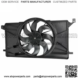 FO3115189 Radiator AC Condenser Cooling Fan For 2012-2017 Ford Focus 2.0L l4