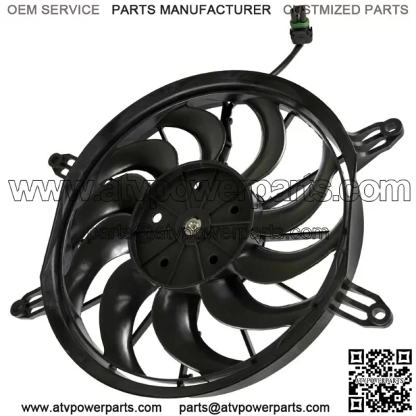 Radiator Cooling Fan Motor For Polaris Sportsman 570 4x4 6x6 2014 2015 2016-2021 (For: Polaris) - Image 4