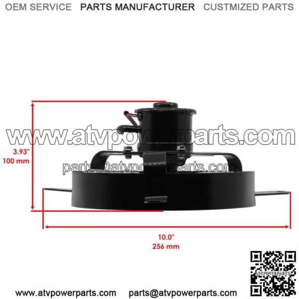 Radiator Fan for Yamaha Raptor 700R YFM700R 2006-2012 1S3-12405-00-00 (For: Yamaha Raptor 700) - Image 2
