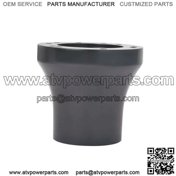 Steering Wheel Hub Adapter For EZ-GO TXT / RXV Golf Cart 5 Hole 6 Hole Black - Image 4