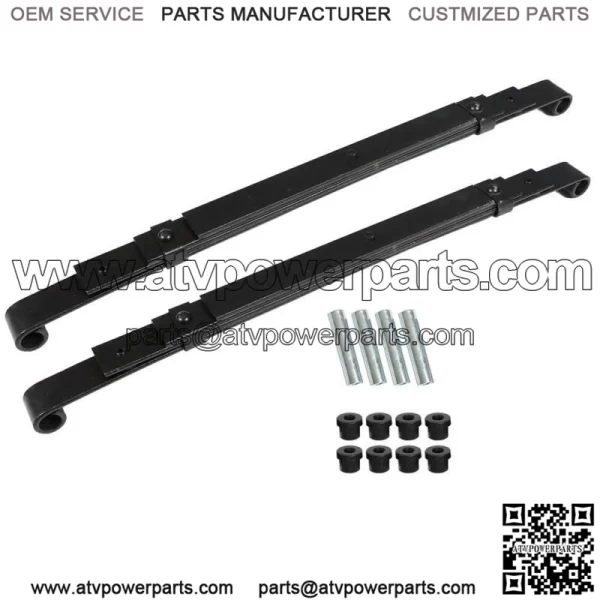 Set of for Club Car Precedent Golf Cart Rear Heavy Duty Leaf Springs - 2004-up