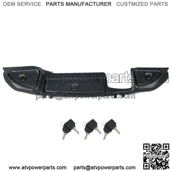 Carbon Fiber Dash with Locking Doors 2008.5 + For Club Car Precedent Golf Cart