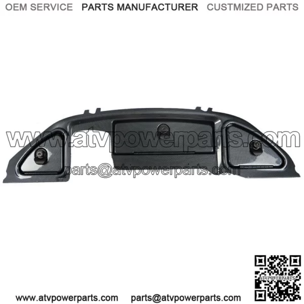 Carbon Fiber Dash with Locking Doors 2008.5 + For Club Car Precedent Golf Cart - Image 2