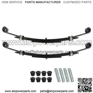 Fits For E-Z-GO TXT 1996-2013 Golf Carts Heavy Duty Rear Leaf Springs -Set Of 2