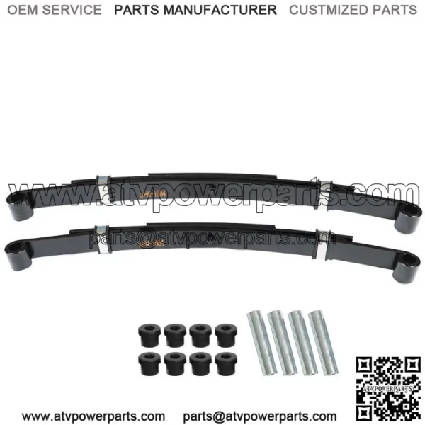 Fits For E-Z-GO TXT 1996-2013 Golf Carts Heavy Duty Rear Leaf Springs -Set Of 2 - Image 4