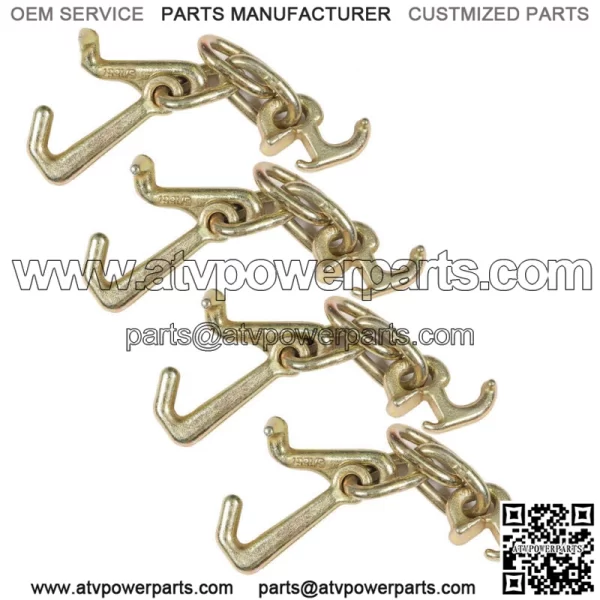 4 RTJ Cluster Hooks Wrecker Tow Truck Towing Car Hauler Trailer Auto Body Hook